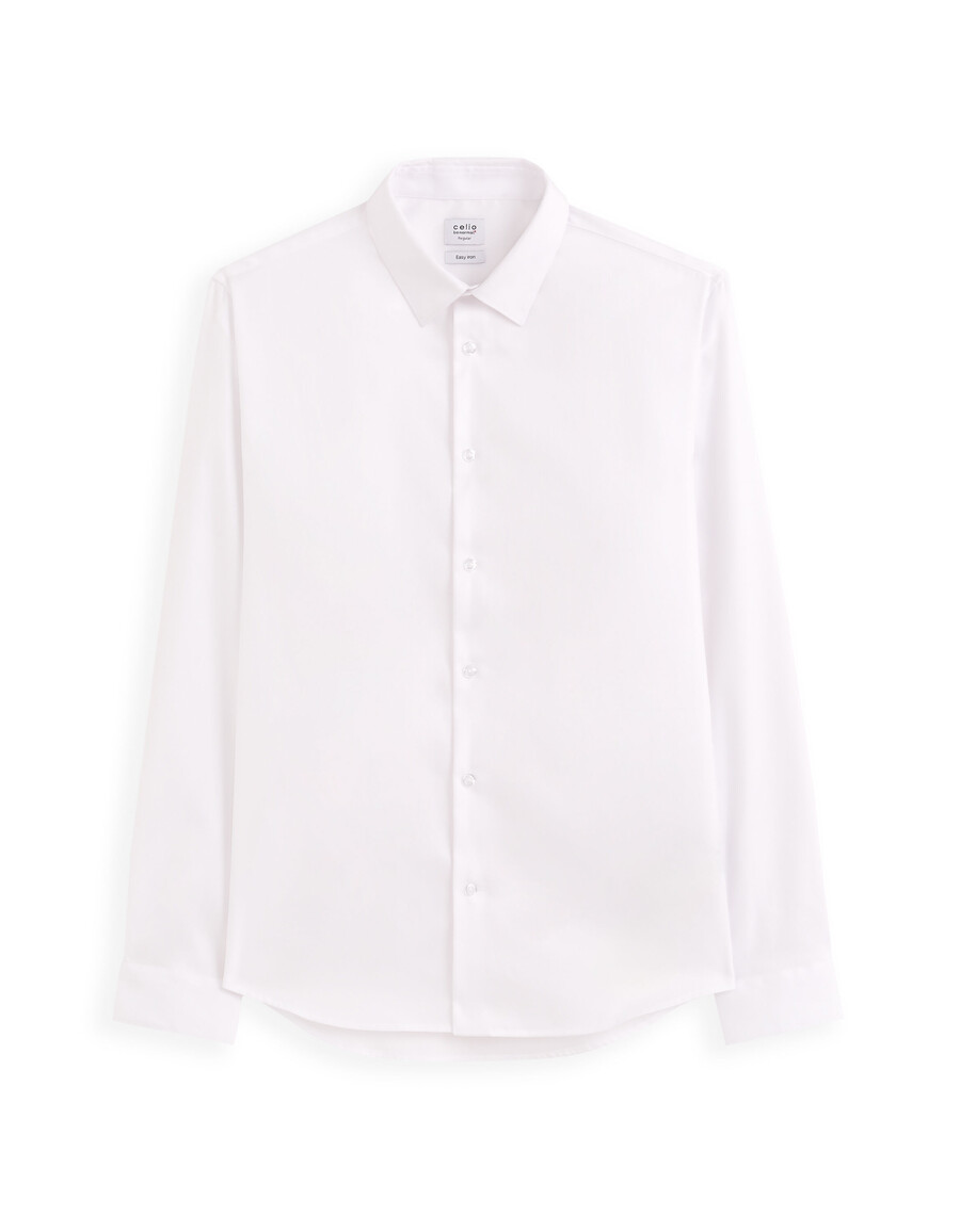 camisa regular en royal oxford