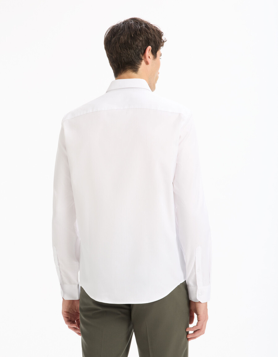 camisa regular en royal oxford