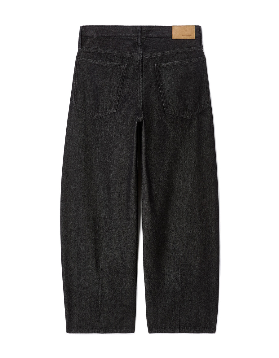 jeans de corte globo 100 algodón
