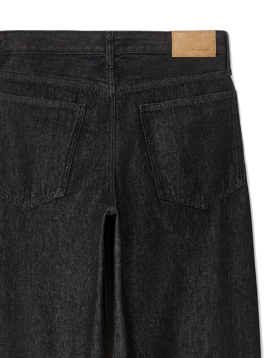 jeans de corte globo 100 algodón