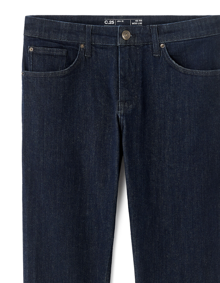 jean c.25 slim stretch algodón 3 largos