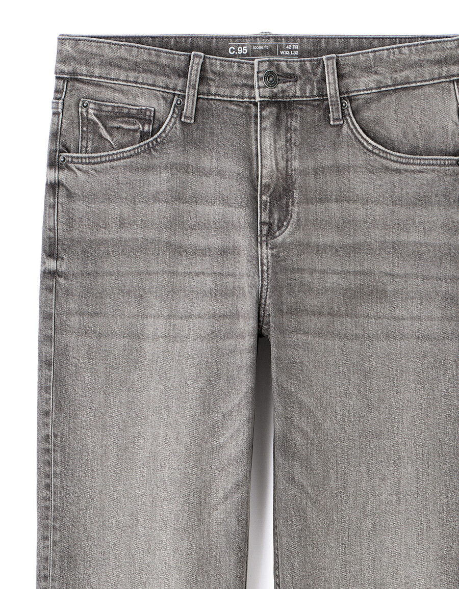 jean c.95 loose stretch cotton 3 lengths