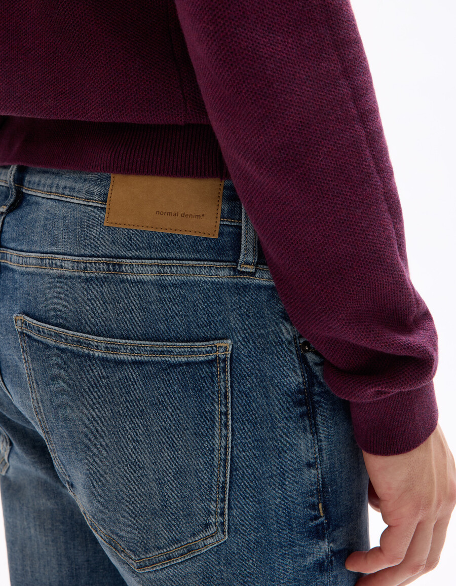 jean c.25 slim algodón elástico
