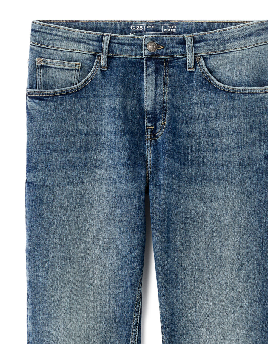 jean c.25 slim algodón elástico