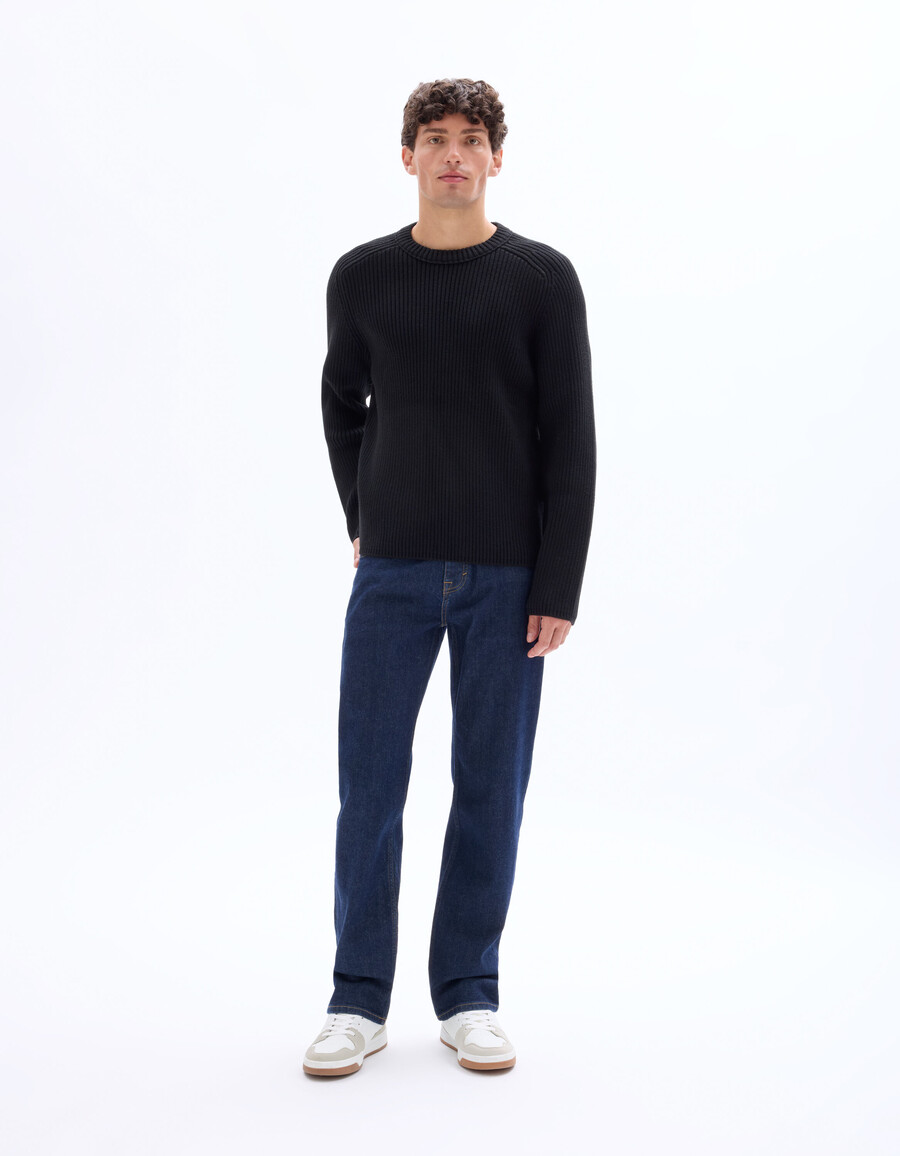 c.5 jeans de algodón elástico regular 3 largos