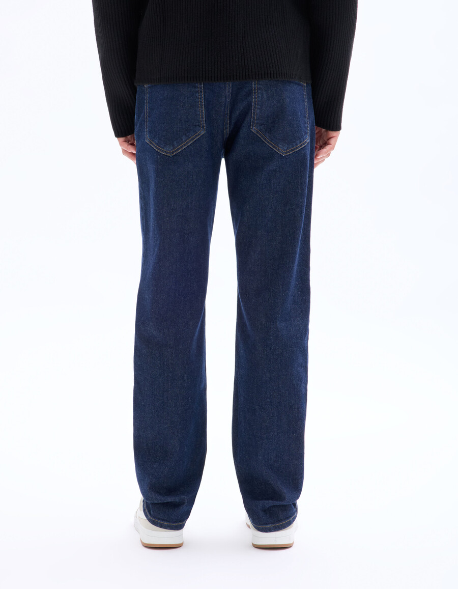 c.5 jeans de algodón elástico regular 3 largos