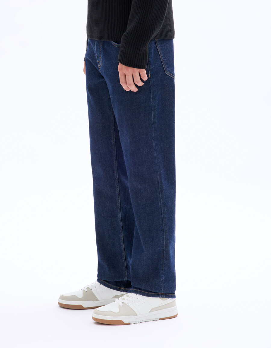 c.5 jeans de algodón elástico regular 3 largos