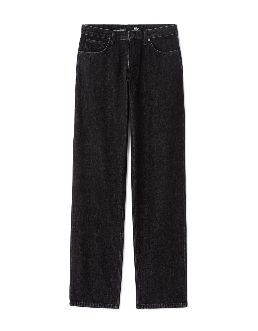 vaqueros holgados de algodón lyocell tencel