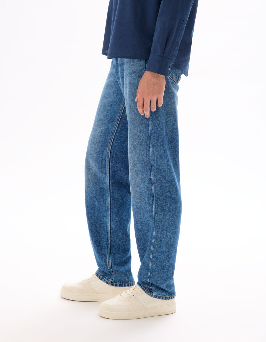 vaqueros holgados de algodón tencel lyocell