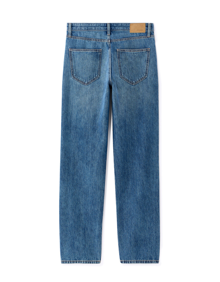 vaqueros holgados de algodón tencel lyocell