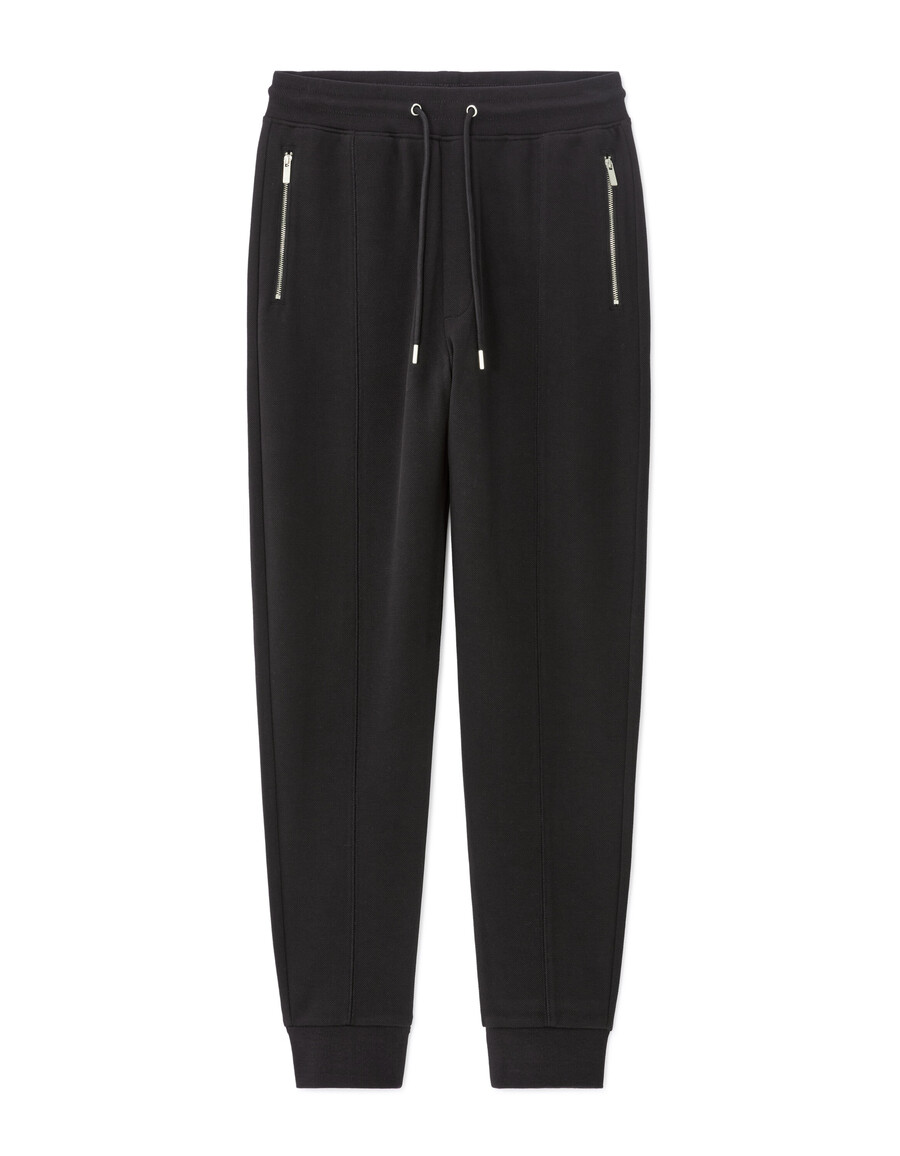 pantalón jogging regular fit de punto piqué
