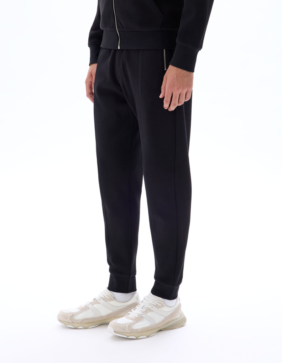 pantalón jogging regular fit de punto piqué