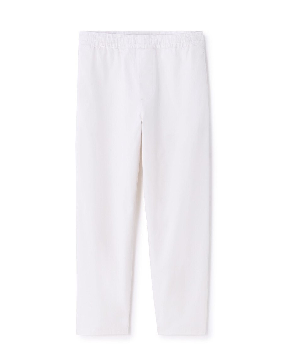 pantalones sueltos de algodón elástico