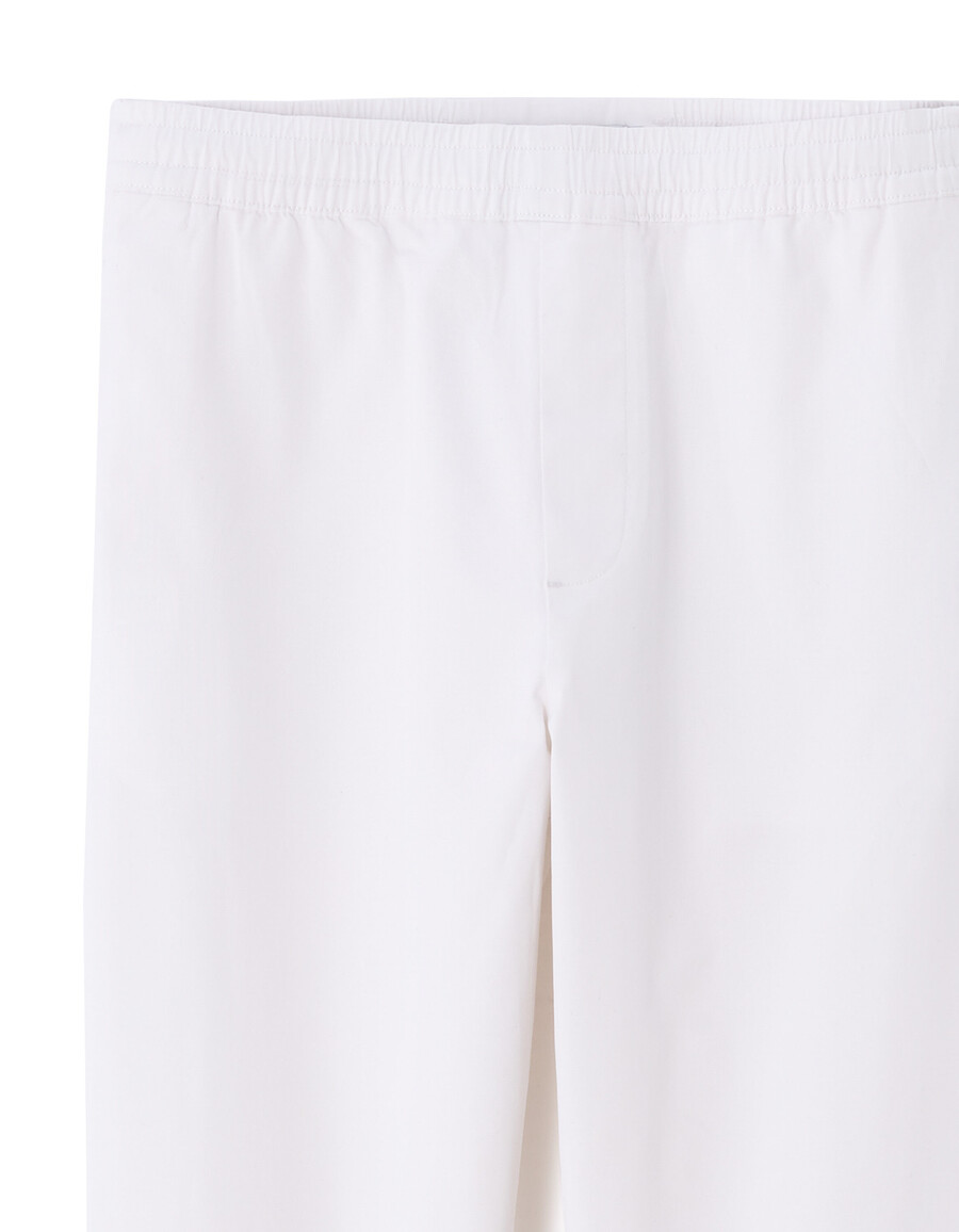 pantalones sueltos de algodón elástico