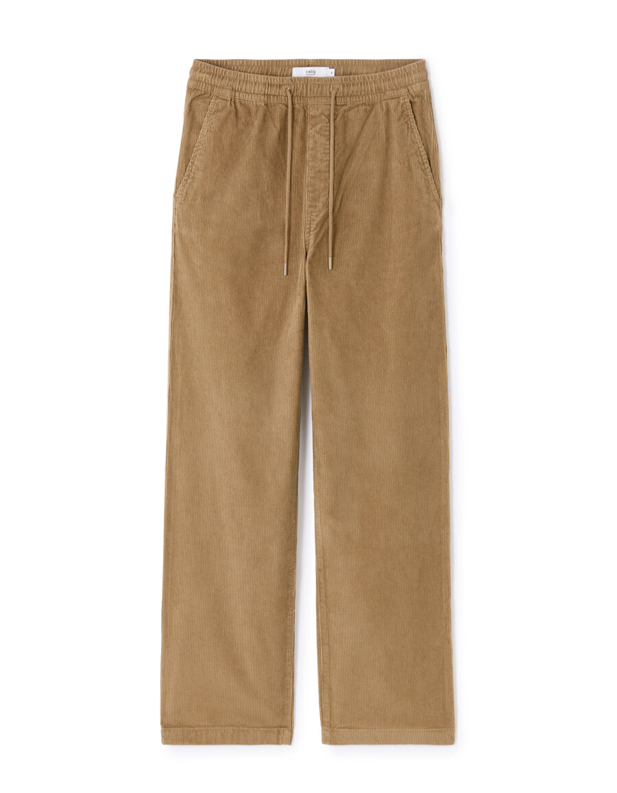 pantalones holgados de terciopelo 100 algodón