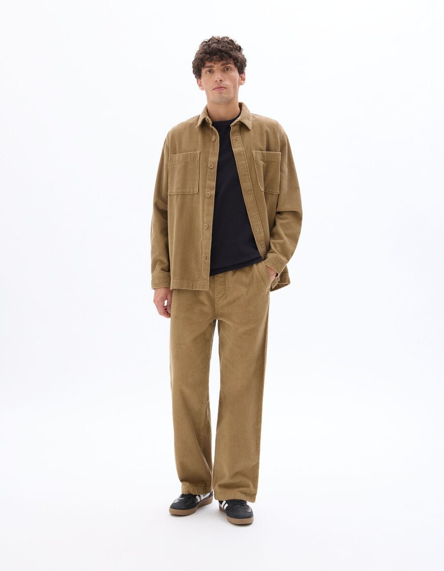 pantalones holgados de terciopelo 100 algodón
