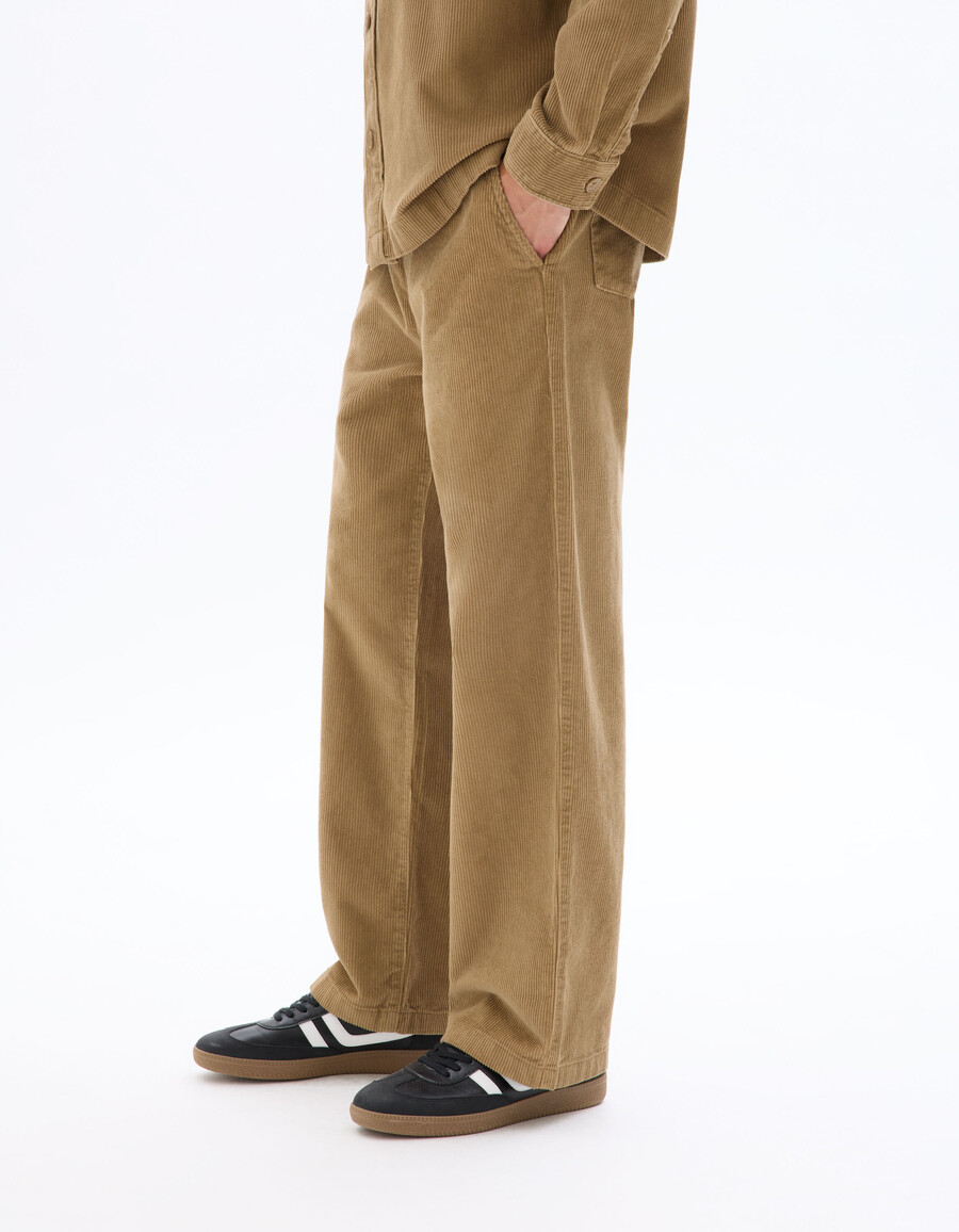 pantalones holgados de terciopelo 100 algodón