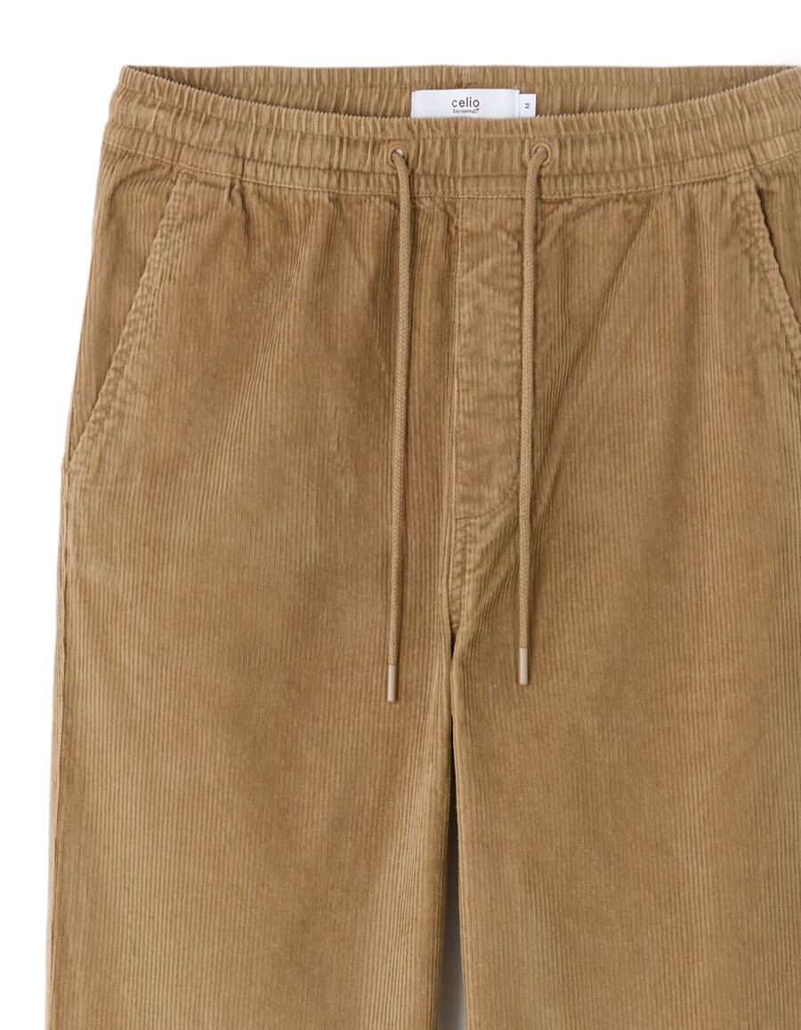 pantalones holgados de terciopelo 100 algodón