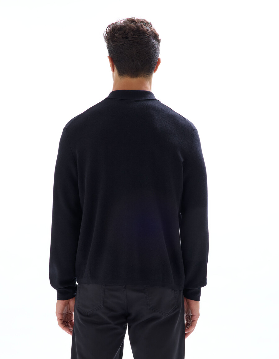 camisa de punto liso