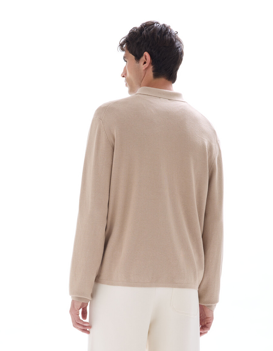 camisa de punto liso