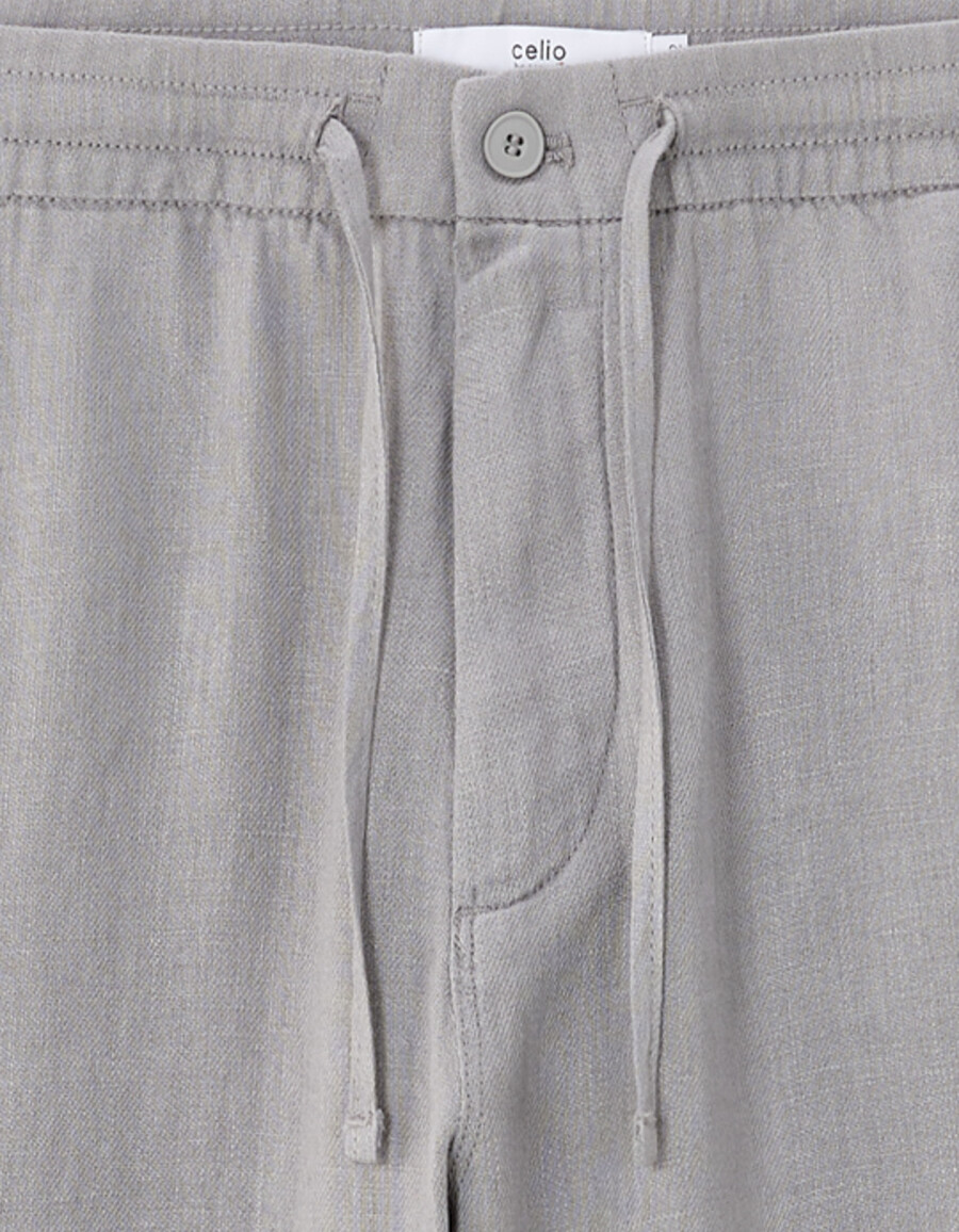 pantalones rectos 100 lino