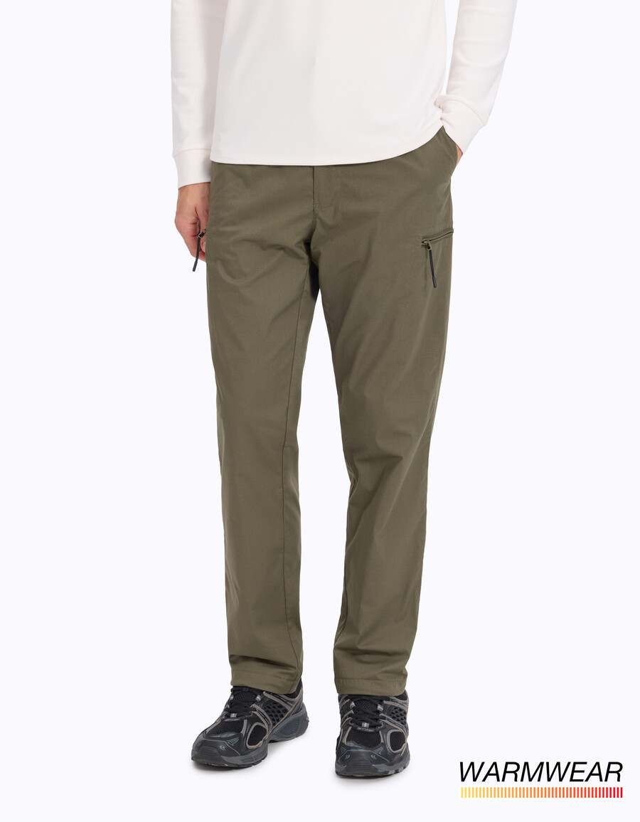 pantalones cargo rectos thermolite