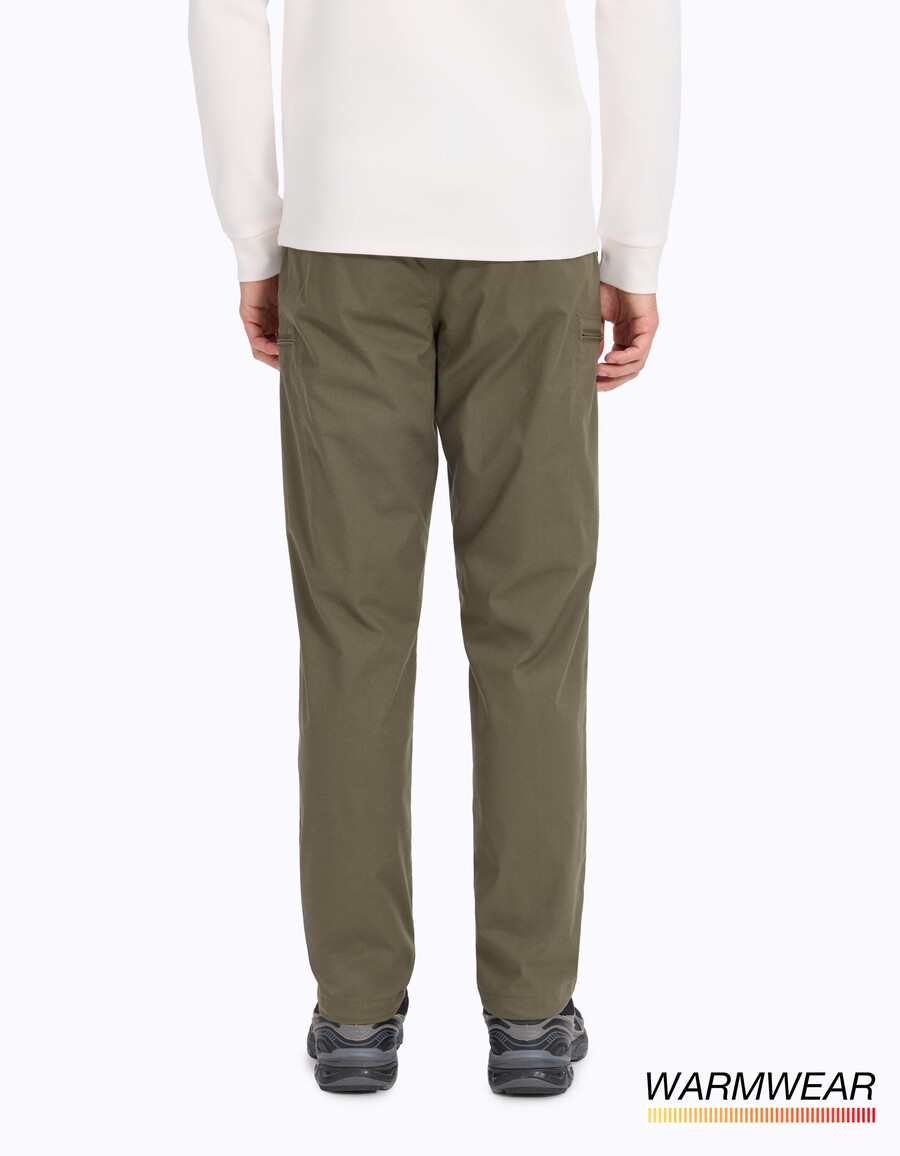 pantalones cargo rectos thermolite