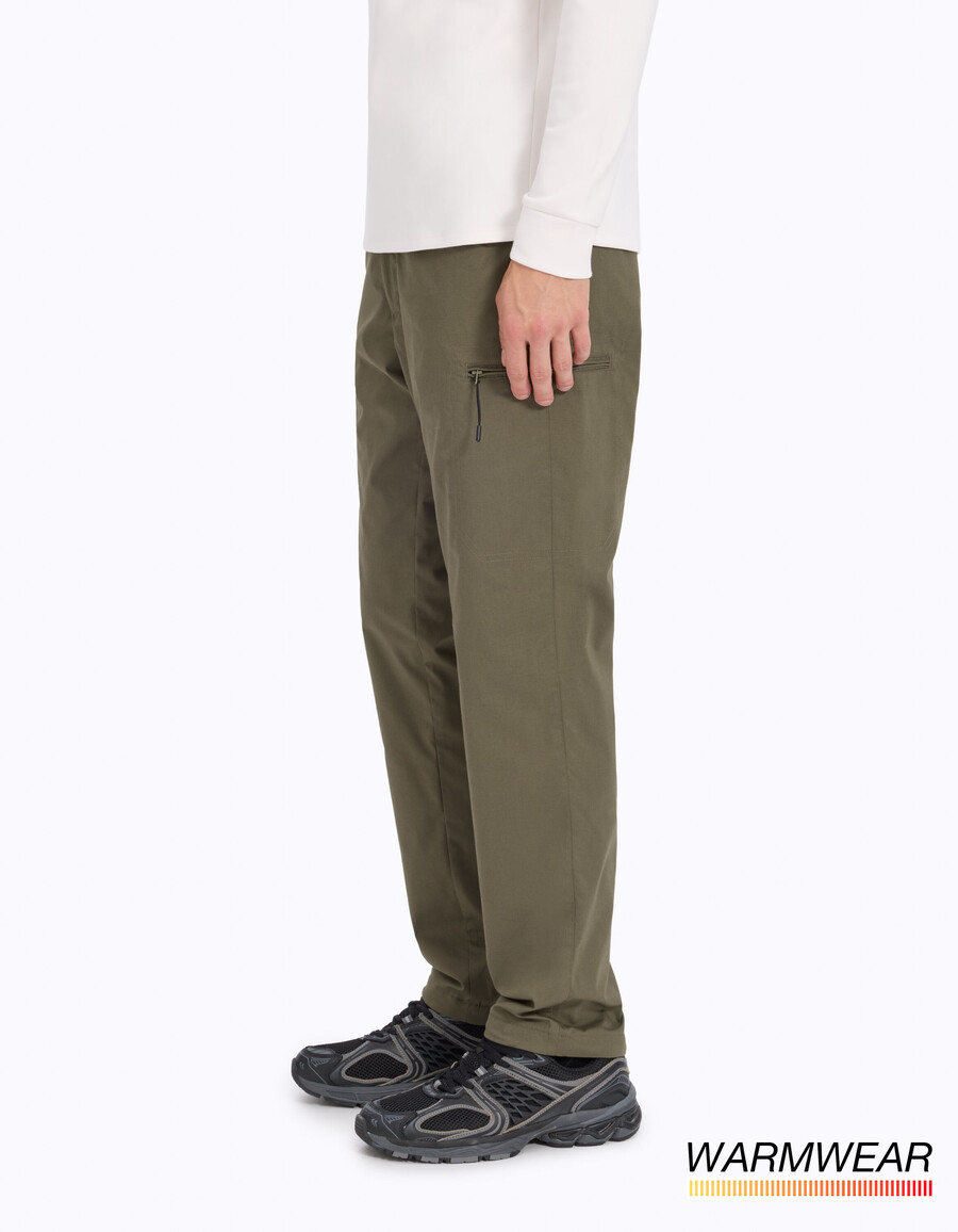 pantalones cargo rectos thermolite