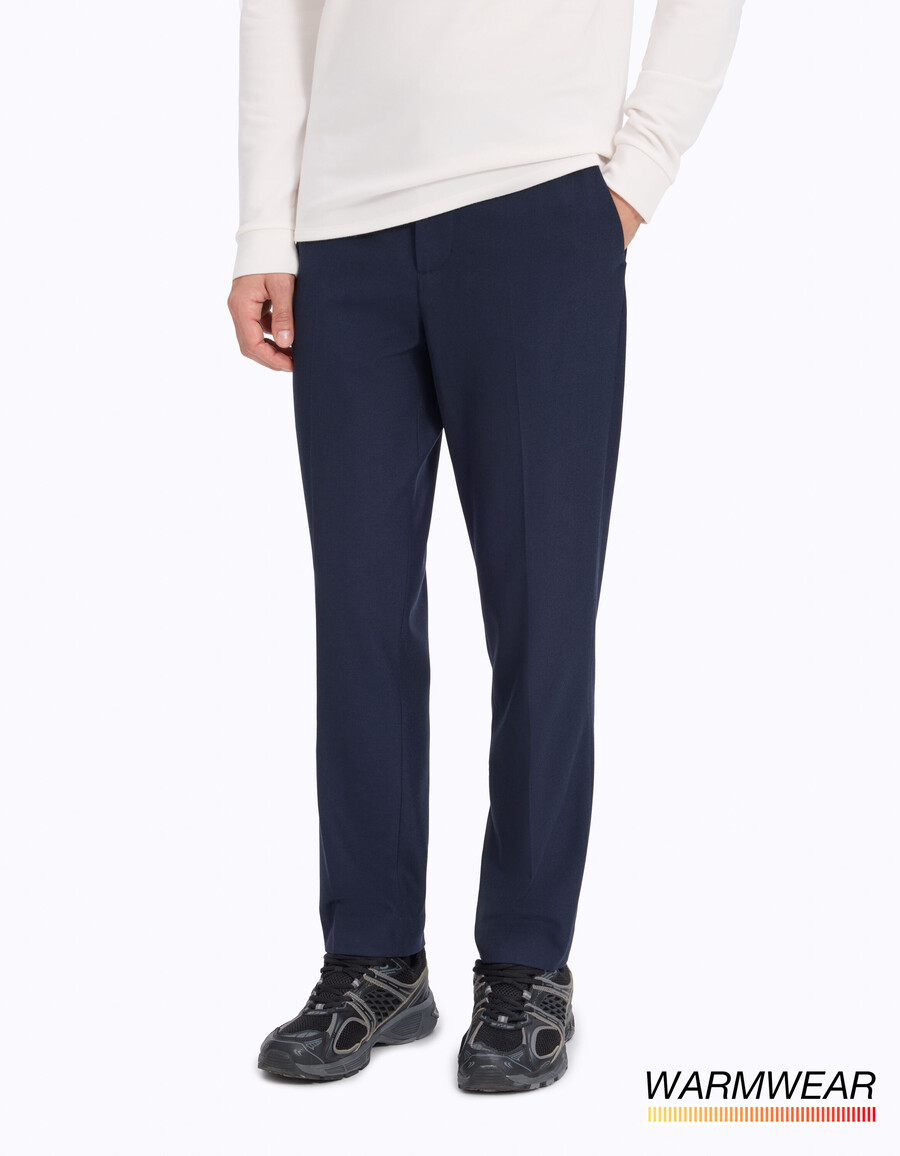 pantalones chinos elásticos ajustados thermolite