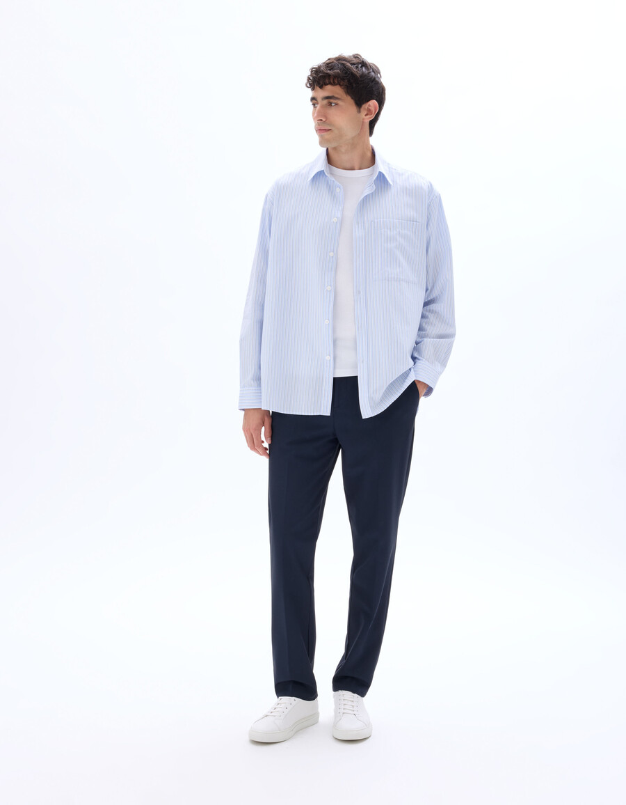 pantalones elásticos rectos 24h