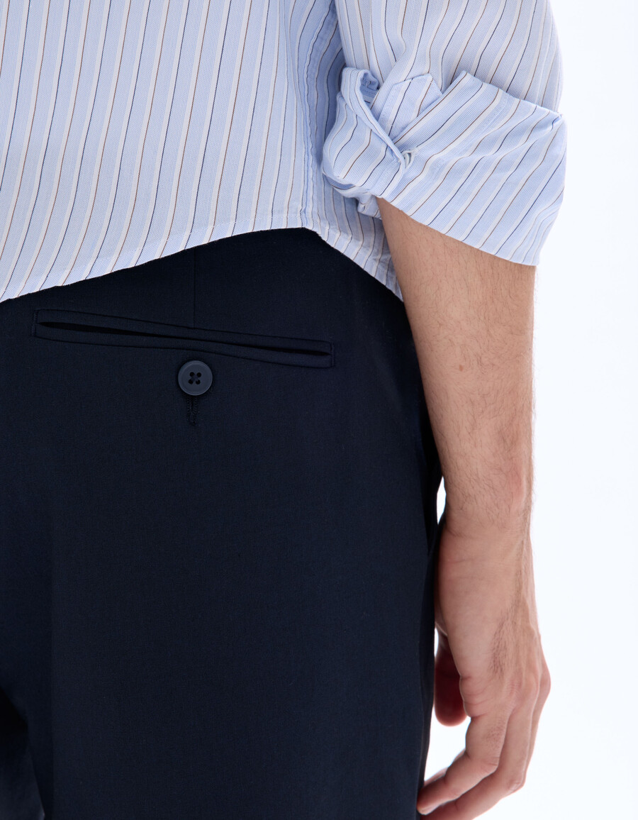 pantalones elásticos rectos 24h