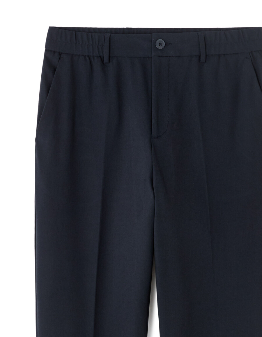 pantalones elásticos rectos 24h