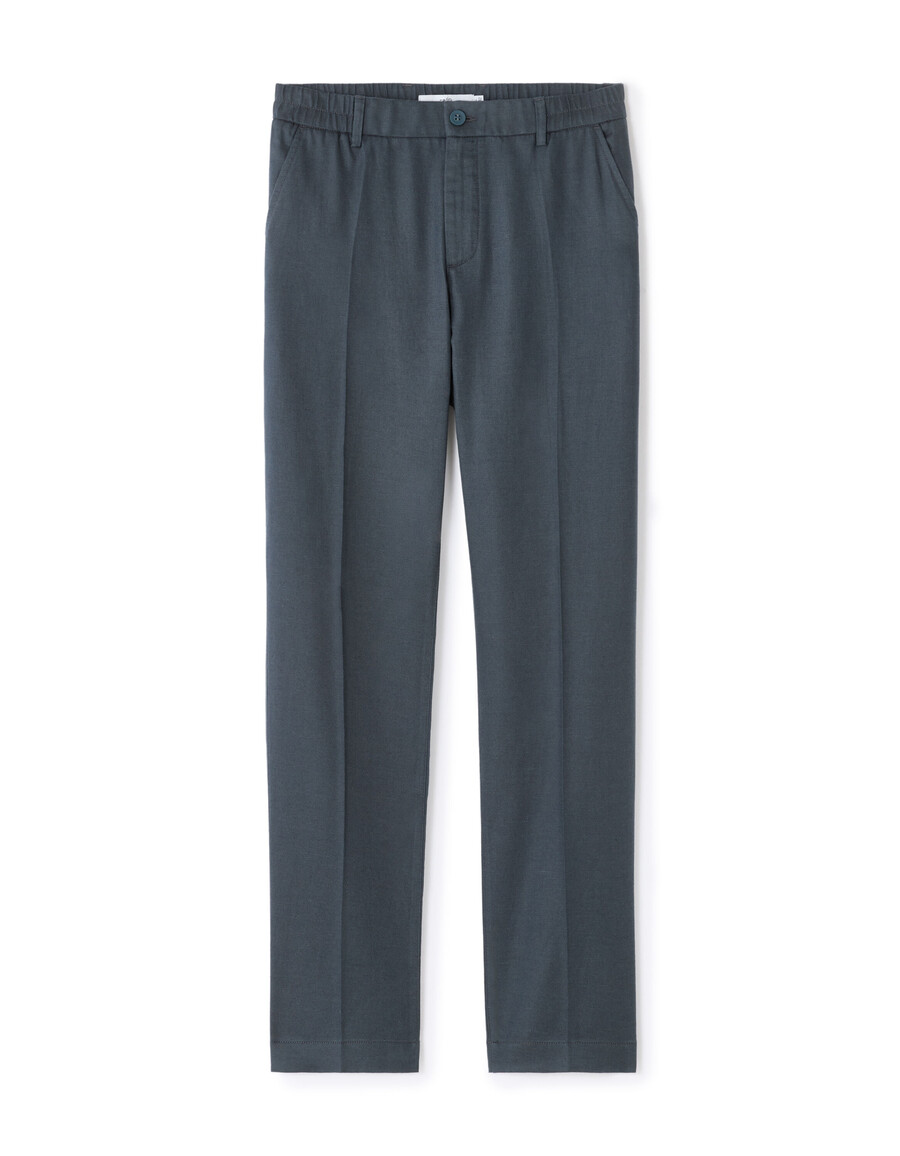 pantalones rectos de algodón tencel lyocell de 24 horas