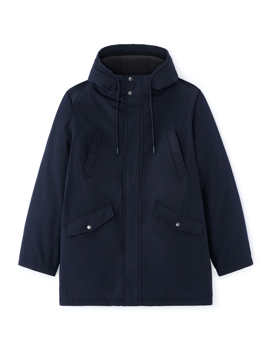 parka drycore con capucha repelente al agua