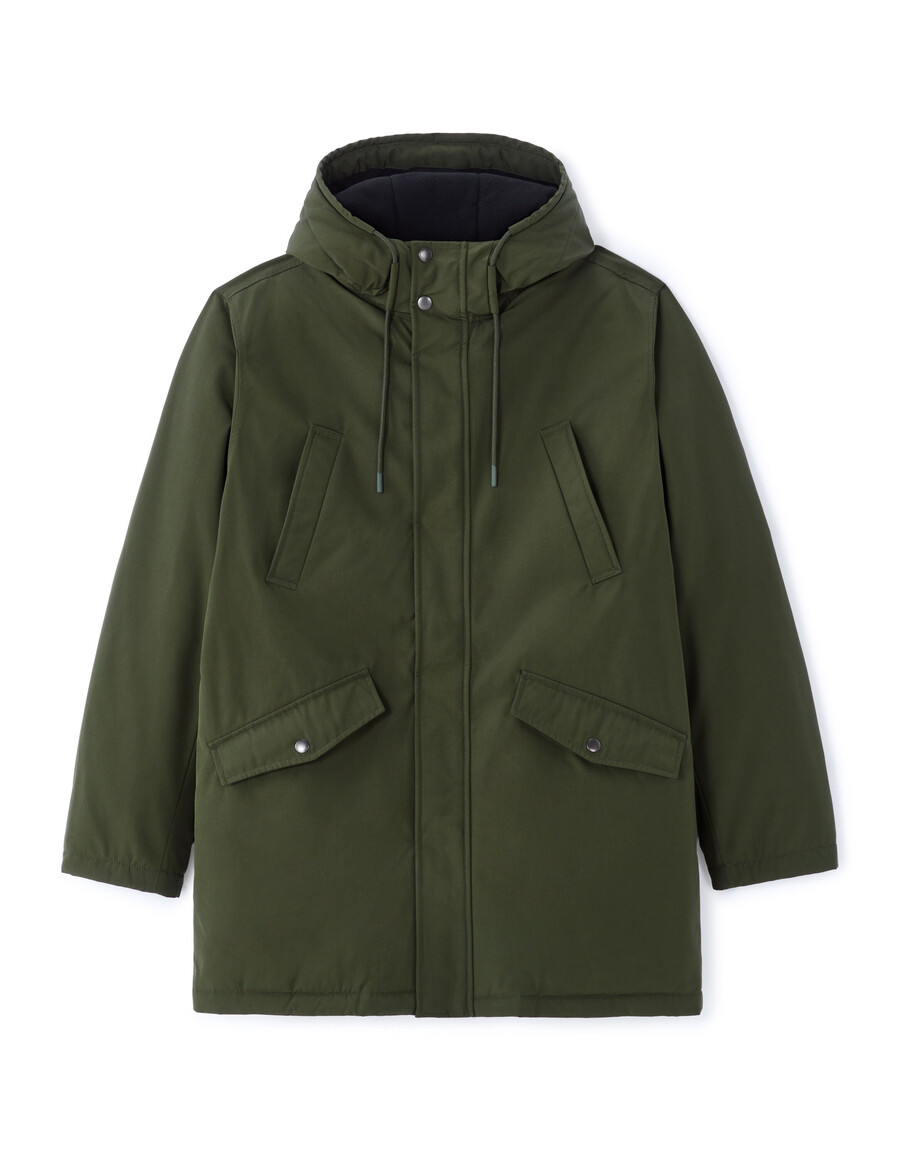 parka drycore con capucha repelente al agua