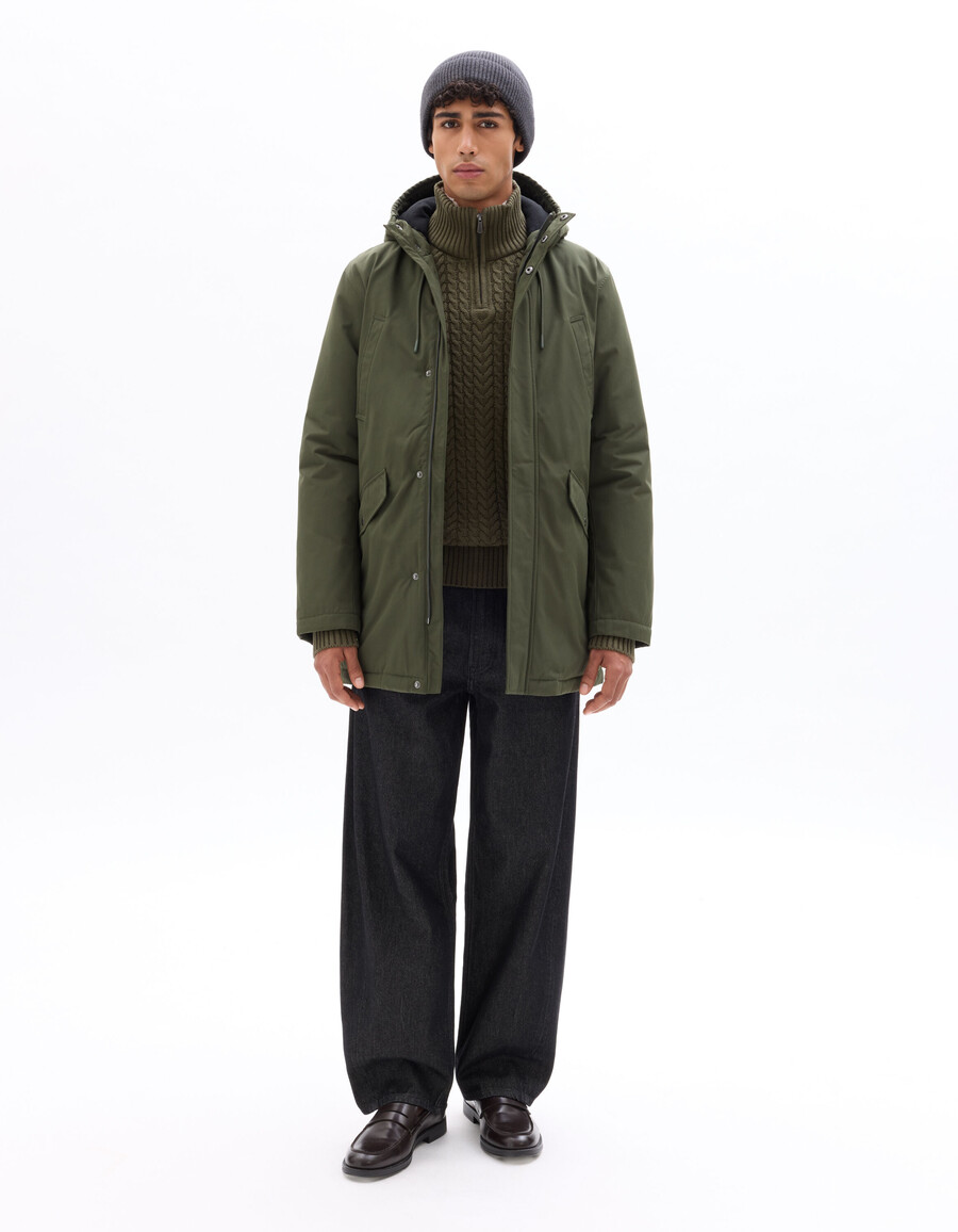 parka drycore con capucha repelente al agua