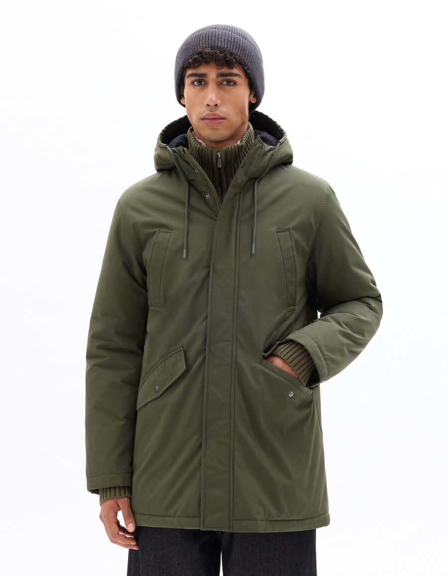 parka drycore con capucha repelente al agua
