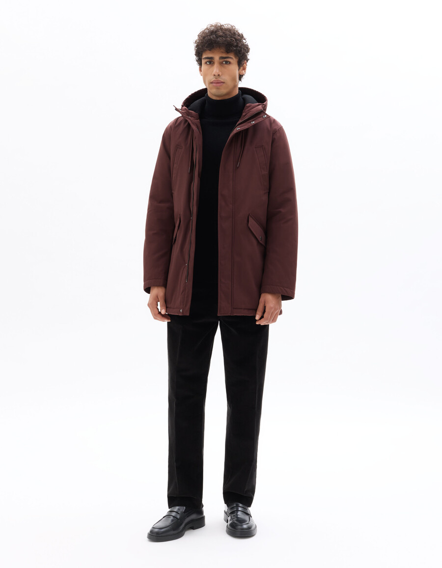 parka drycore con capucha repelente al agua