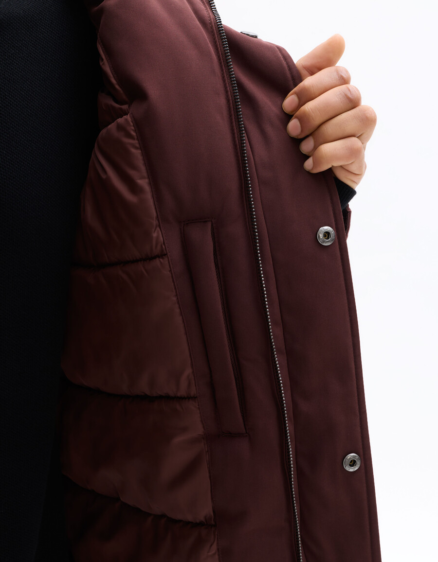 parka drycore con capucha repelente al agua