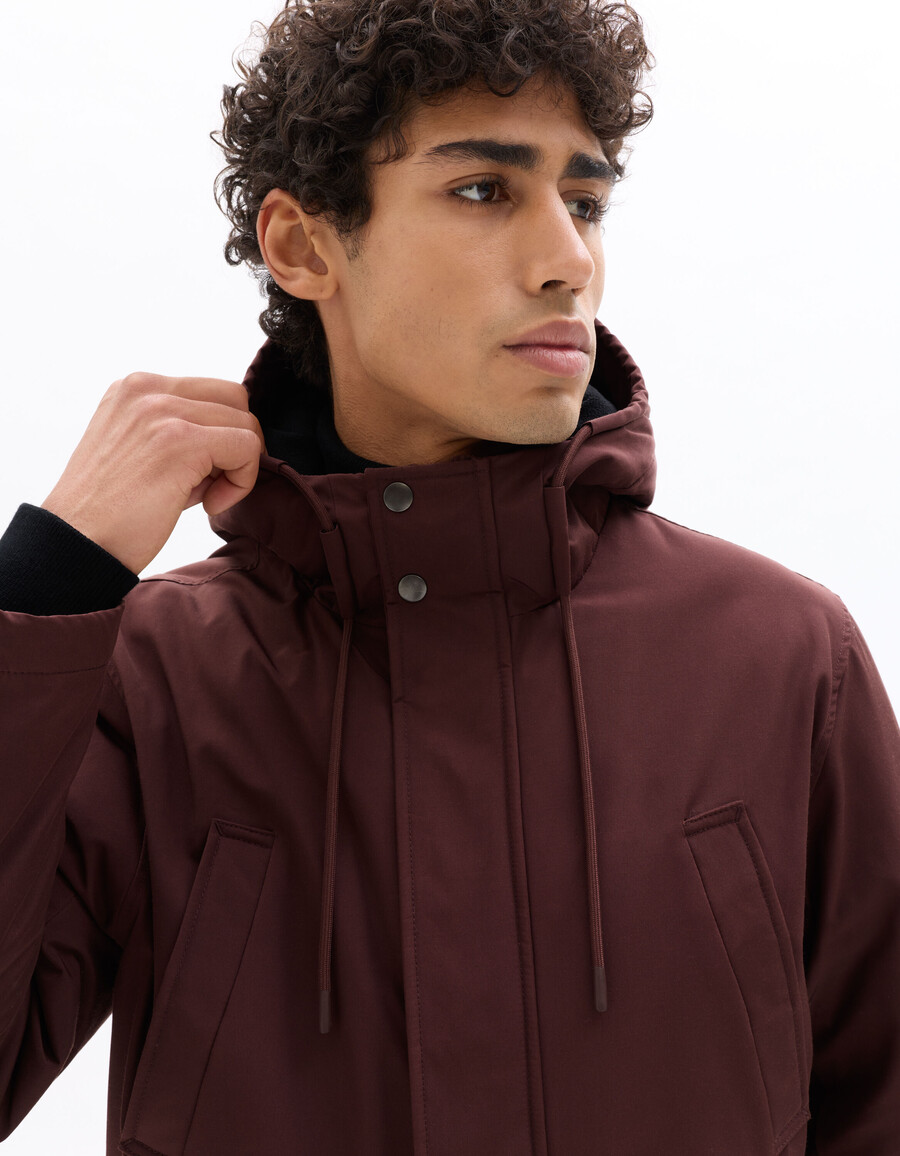 parka drycore con capucha repelente al agua