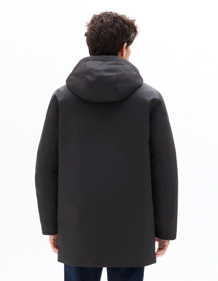 parka downwarm con capucha 90 plumón 10 plumas