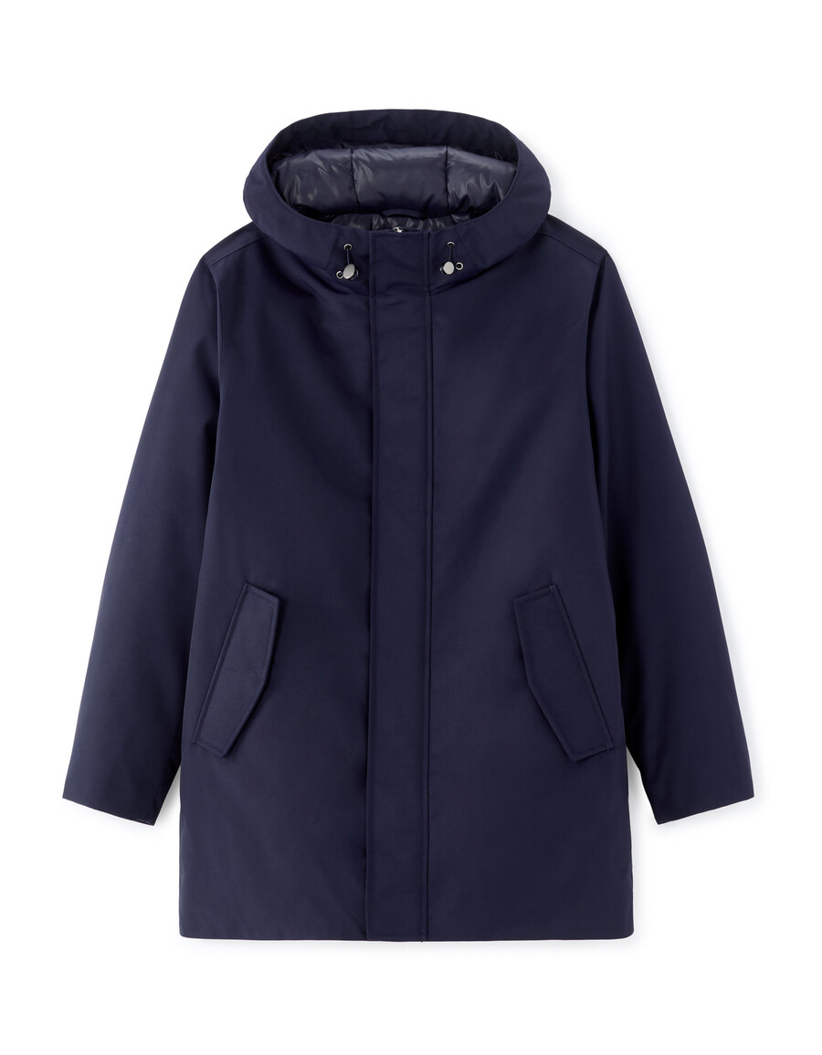 parka downwarm con capucha 90 plumón 10 plumas