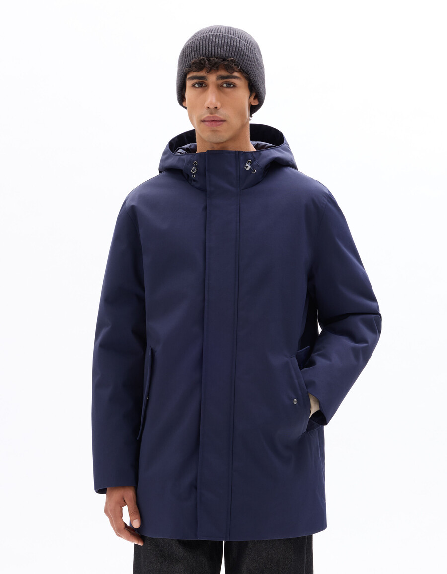 parka downwarm con capucha 90 plumón 10 plumas