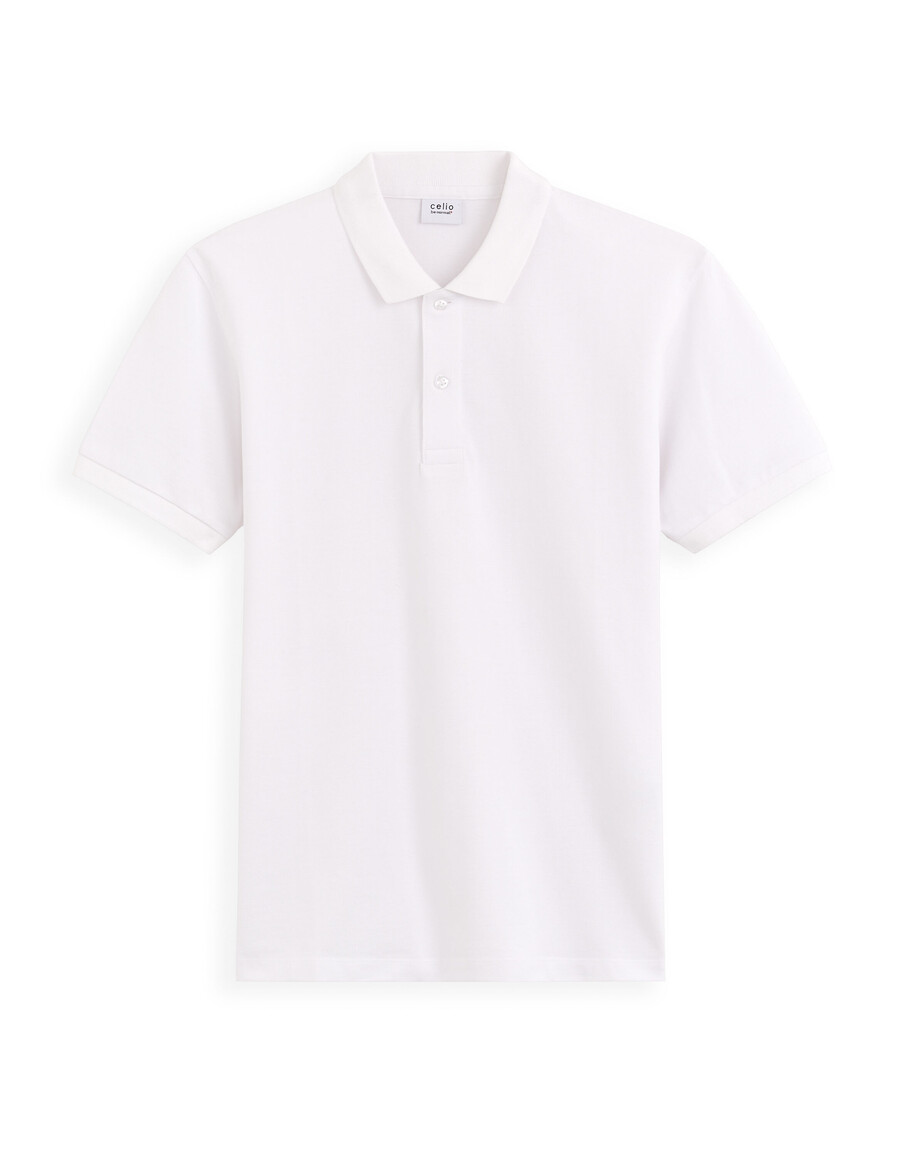 polo piqué regular 100 algodón largo
