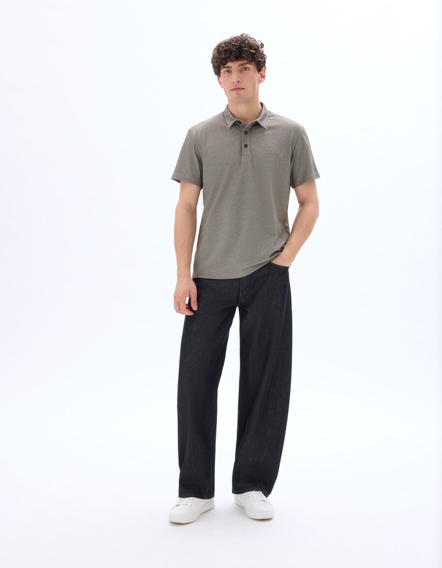 polo de jersey regular