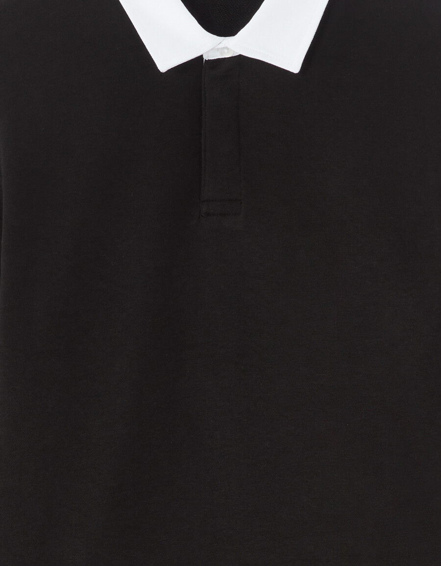 polo piqué de manga larga regular