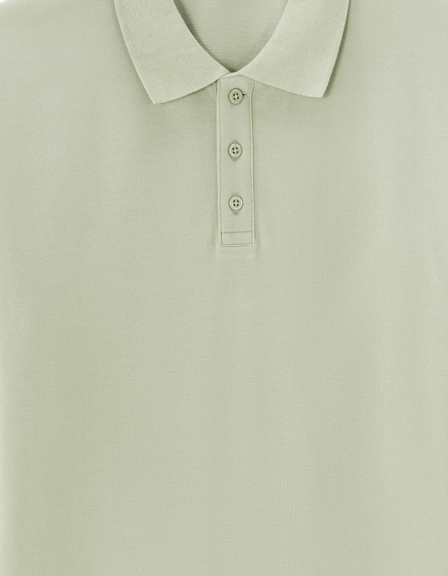 polo de piqué 100 algodón de gran tamaño