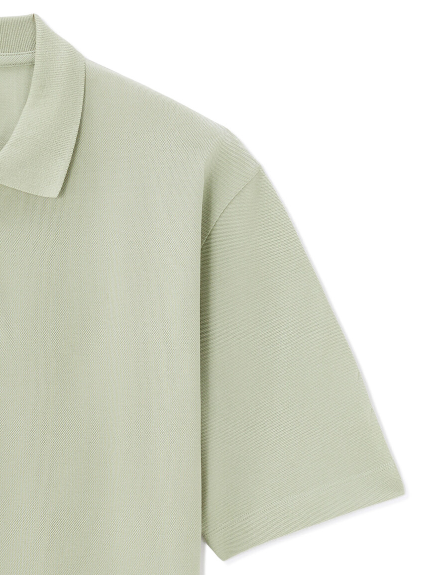 polo de piqué 100 algodón de gran tamaño