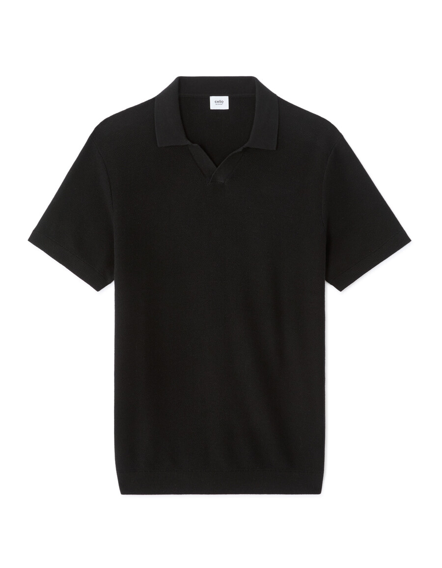 polo de piqué de corte regular