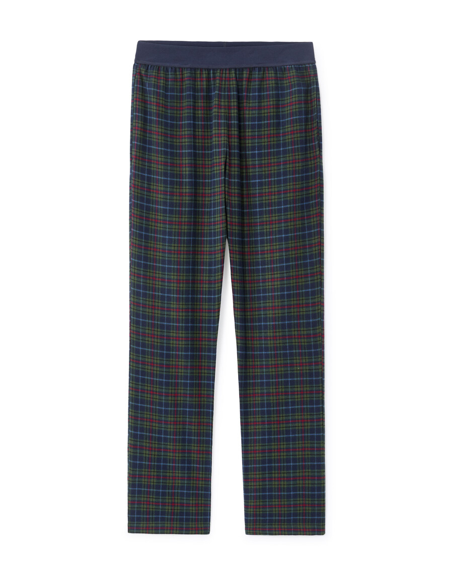 pijama navideño a cuadros